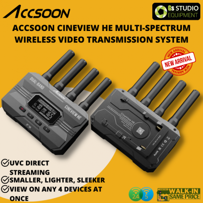Accsoon CineView HE Multi-Spectrum Wireless Video Transmission System